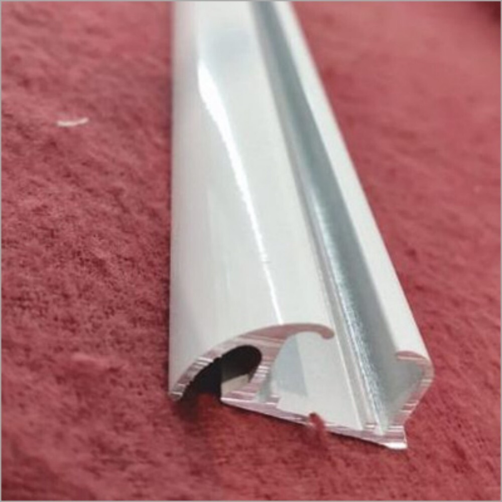 1008 Aluminum Curtain Track Rail - Size: 8 Feet