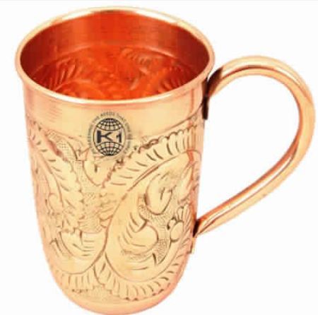 Pure Copper Designer Long Moscow Mule Mug