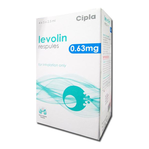 Levosalbutamol Inhalation Solution 0.63 mg