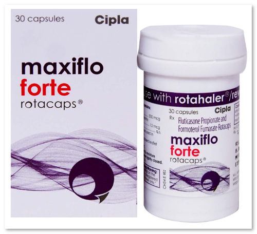 Fluticasone Propionate And Formoterol Fumarate Rotacaps (Maxiflo Forte) General Medicines