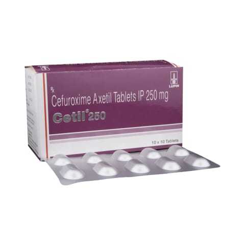Cefuroxime Axetil Tablets I.P. 250 mg (Cetil)