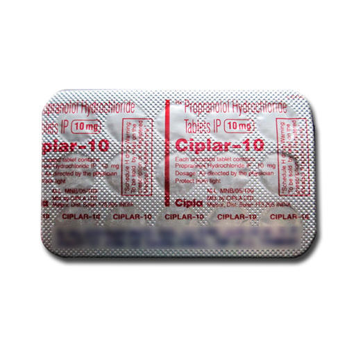 Propranolol Hydrochloride Tablets Ip 10 Mg General Medicines