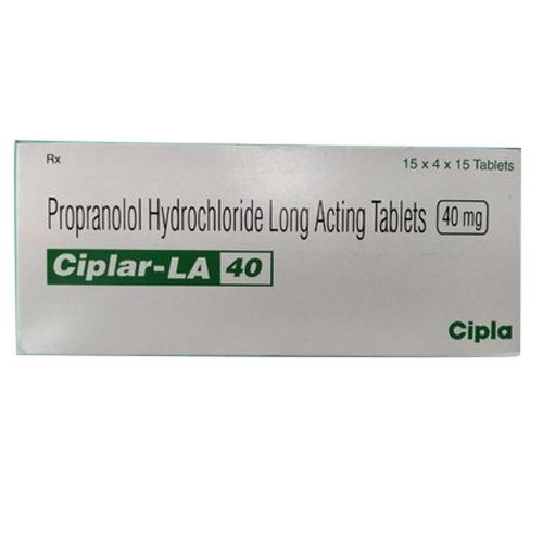 Propranolol Hydrochloride Long Acting Tablets 40 mg
