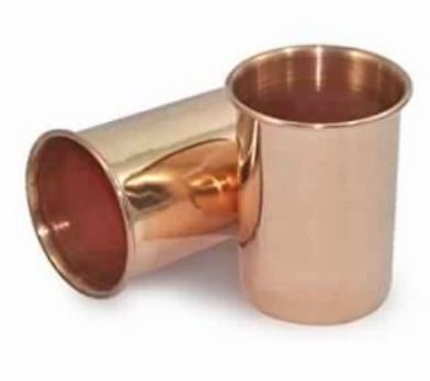 Steel And Copper Plain Regular Glass