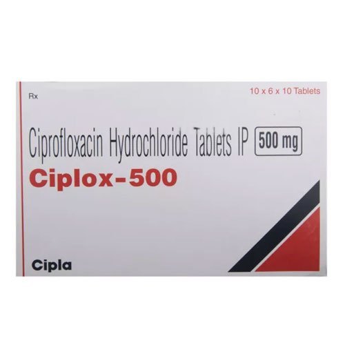 Ciprofloxacin Hydrochloride Tablets I.P. 500 mg (Ciplox)