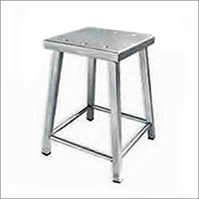 Stainless Steel Square Stool By SUN PACKAGING FAB