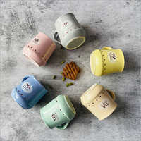 Dizymonk Tea Cup Set of 6 Ceramic Cup