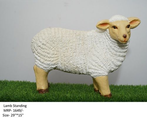 Lamb Standing Statue