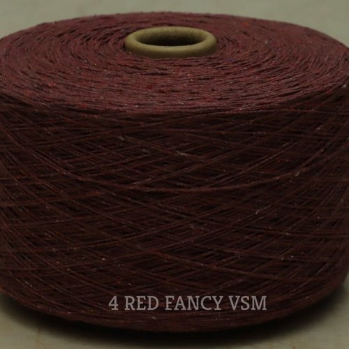 4 Red Fancy VSM Yarn By GUPTA SPINNING