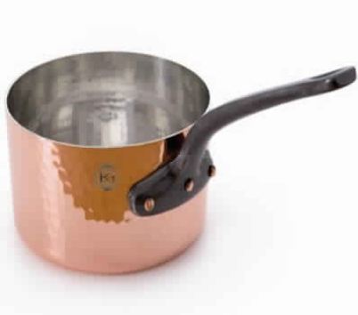 Copper Hammered Sauce Pan