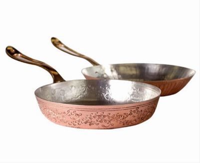 Copper Sizzling Frying Pan