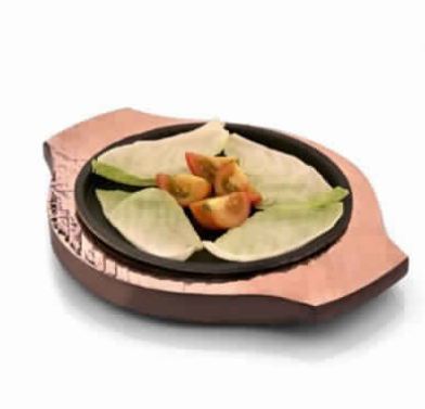 Copper Table Sizzler Plate