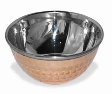 SS Copper Curry Bowl