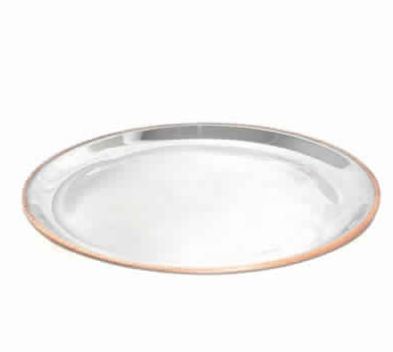 SS Copper Oval Shape Plate
