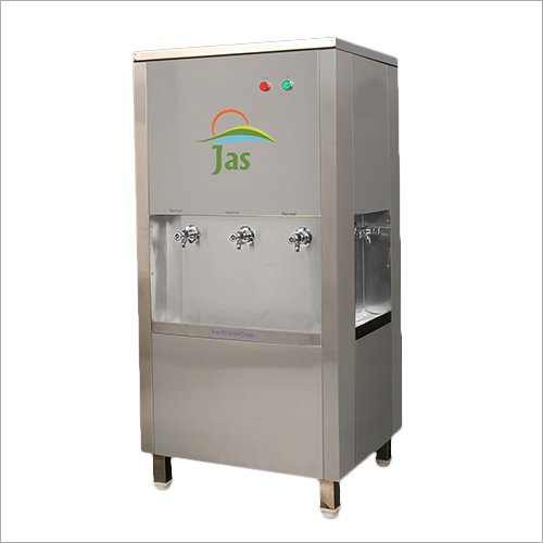 120 Ltr Stainless Steel Normal + Cold Water Dispenser With Inbuilt RO Purifier By JAS ASSOCIATES