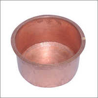 Brass Handi - Brass Material, 100-150mm Diameter, 75-125mm Height, Copper Color, Weighs 0.5-1kg | Polished Finish, Ideal For Cooking And Serving Food