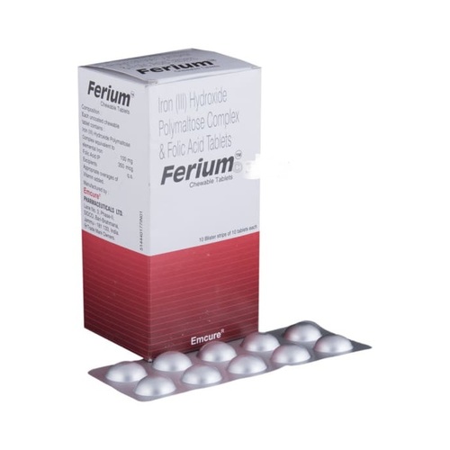 Iron (lll) Hydroxide Polymaltose Complex & Folic Acid Tablets