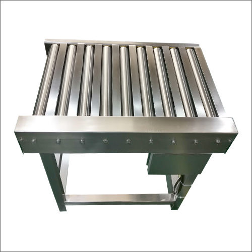 Stainless Steel Material Handling Powerized Roller Conveyor