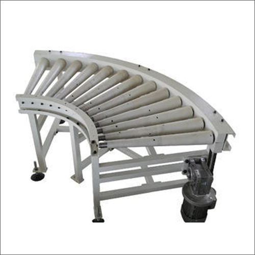 Stainless Steel Curved Roller Conveyor