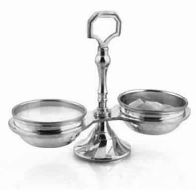 Stainless Steel Pickle Stand Set Of 2 pcs