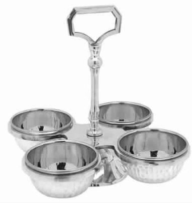 Stainless Steel Pickle Stand Set Of 4 pcs