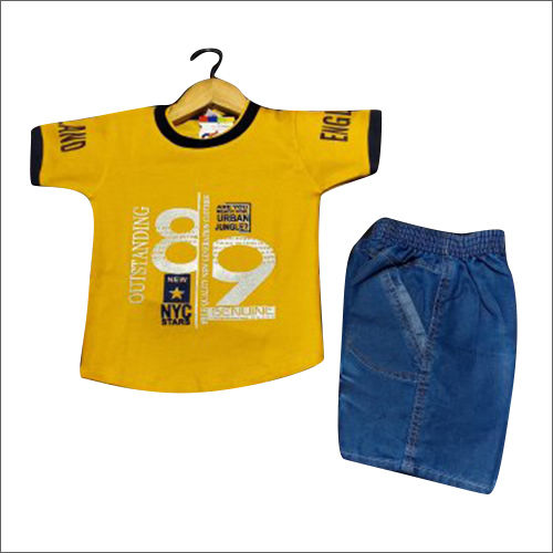 Available In Different Color Kids Casual Wear Baba Suit