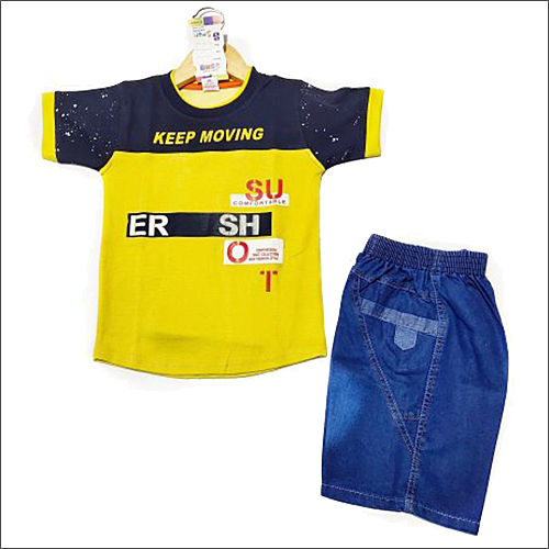 Short Sleeves Kids Casual Wear Boys Baba Suit