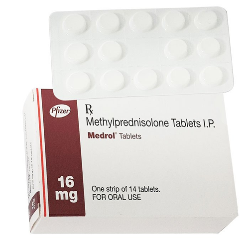 Methylprednisolone Tablets I.P. 16 mg
