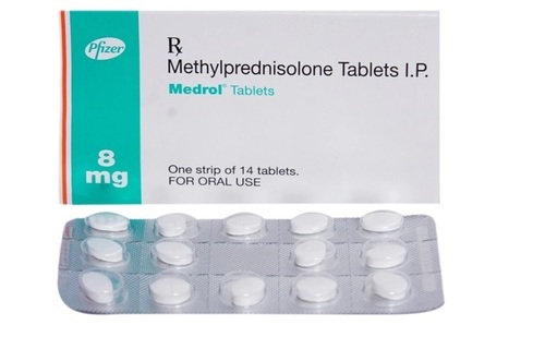 Methylprednisolone Tablets I.P. 8 mg