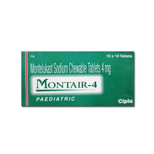 Montelukast Sodium Tablet IP 4 mg