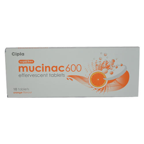 Acetylcysteine 600 Mg Effervescant Tablets General Medicines