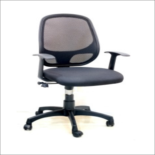 Black Spark Mb Chair With Fixt Armrest Office Chair