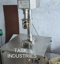 Semi Automatic Capping Machine - Stainless Steel, 12-15 Capacity, Silver | Lower Energy Consumption, High Efficiency, Low Noise, Stable Performance, Plc Control