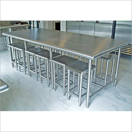 Steel Dining Table