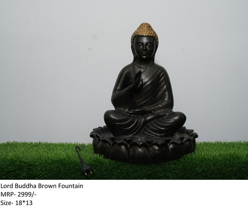Lord Buddha Brown Fountain