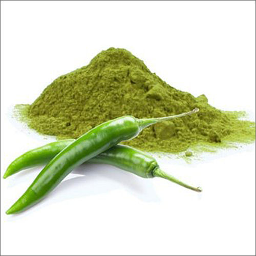 Natural Green Chilli Powder