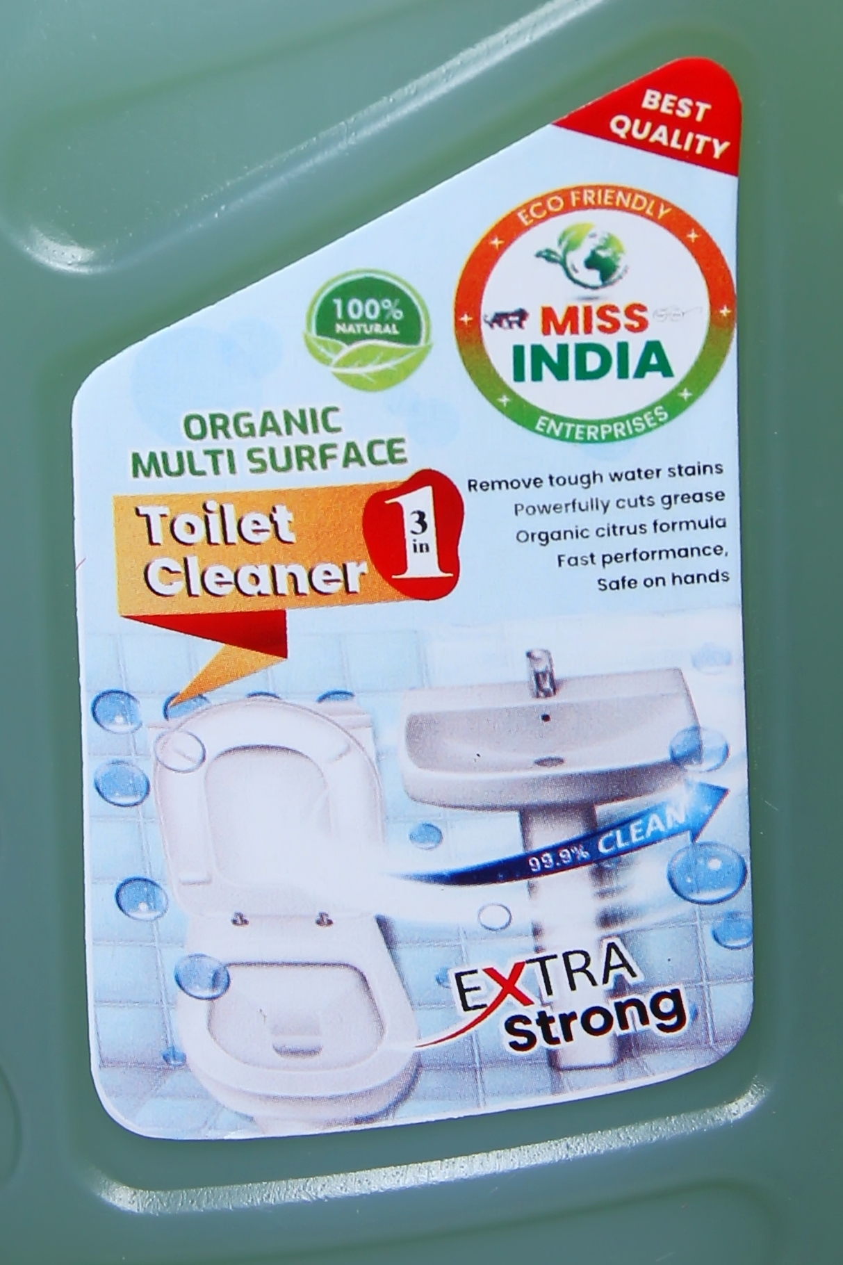 Organic Toilet Cleaner
