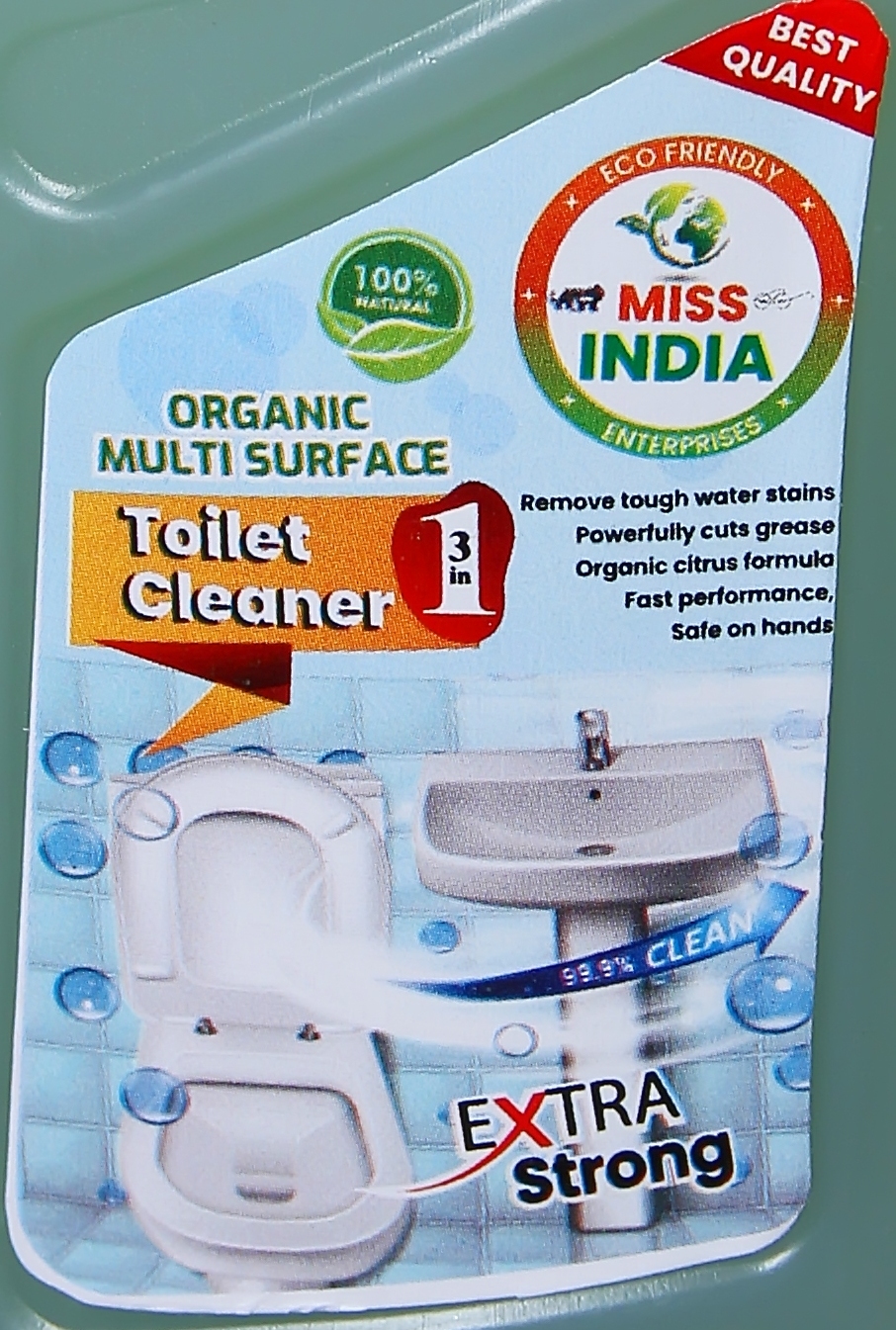 Organic Toilet Cleaner
