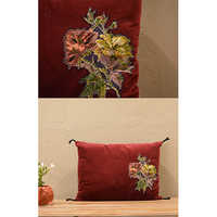 Applique Work Cushion Cover
