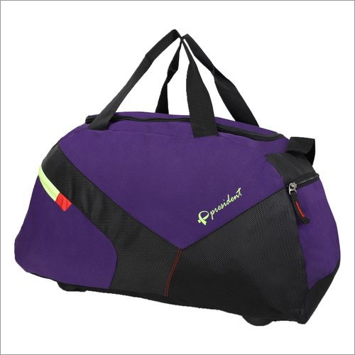 Purple Color Duffle Bag