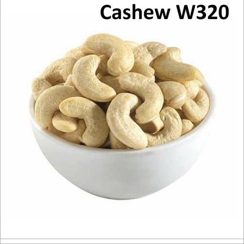 Roasted White Cashew Nut W320, Packaging Size 1 kg