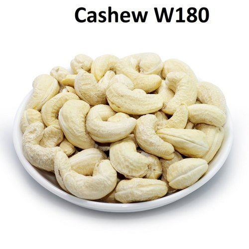 White W180 Roasted Cashew Nut, Packaging Size 1kg