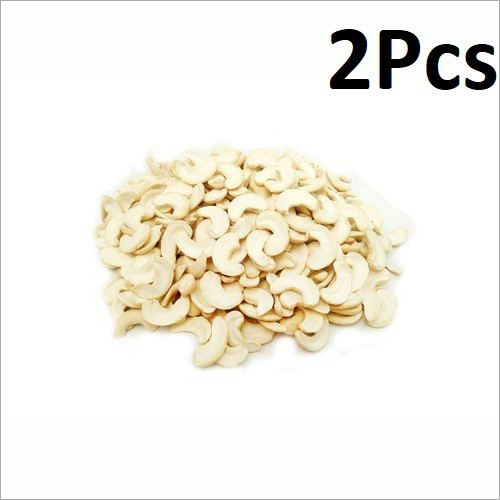 Raw White Split Cashew Nut 2pcs, Packaging Size 1kg, Grade W180