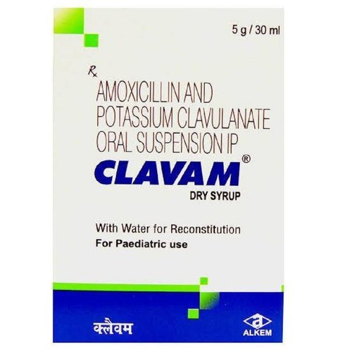 Amoxicillin and potassium Clavulanate Oral Suspansion IP