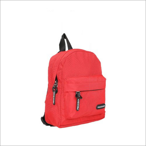 Red Casual Small Backpack