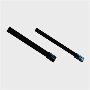 Stainless Steel Roller Lock Cable Ties, Coated