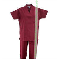 Maroon Scrub Suit