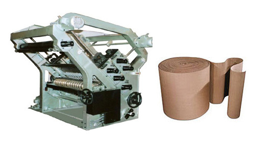 Double Profile High Speed Single Facer Paper Corrugation Machine Capacity: 3 Sheets Kg/Hr