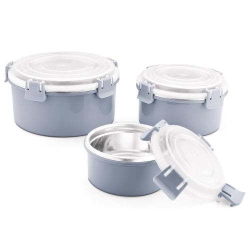 Stainless Steel Microwave Boxes With Lid