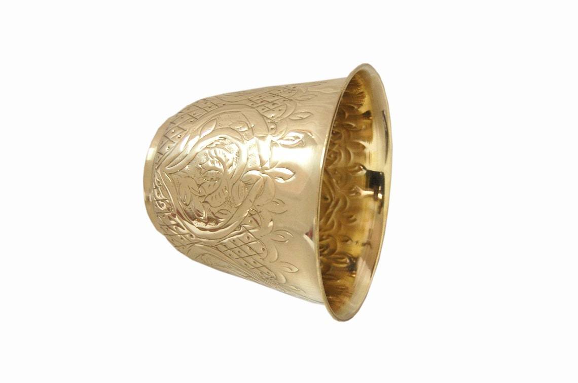 SIMPLE BRASS PLANTER